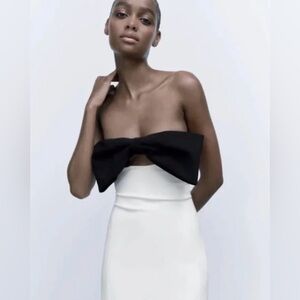 Zara Bow Mini Dress ** VIRAL INFLUENCER FAV **